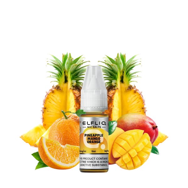 Pineapple Mango Orange Nic Salt 10ml - Elfliq by Elfbar