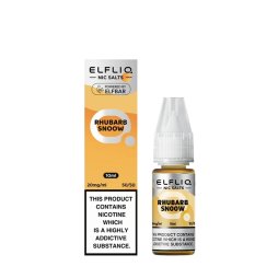 Rhubarb Snoow Nic Salt 10ml - Elfliq by Elf Bar