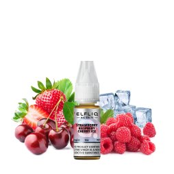 Strawberry Raspberry Cherry Ice Nic Salt 10ml - Elfliq by Elf Bar