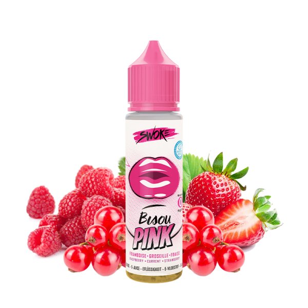 Bisou Pink 0mg 50ml - Swoke