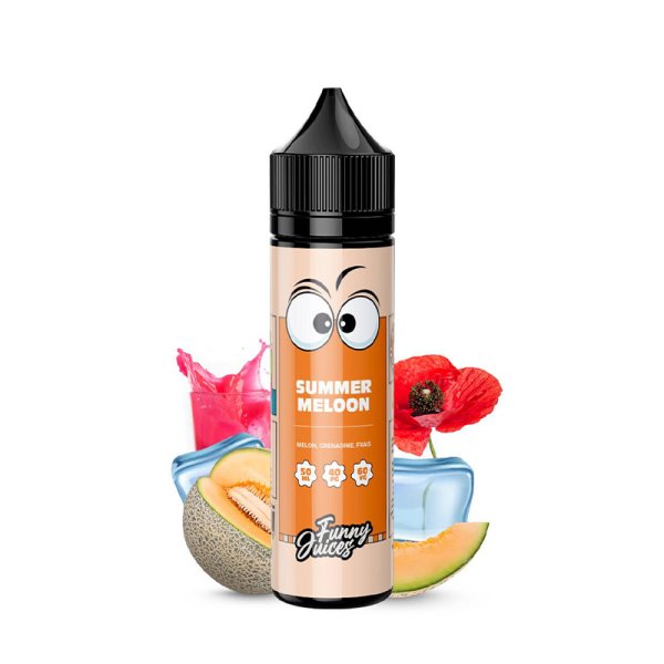 Summer Meloon 0mg 50ml - Funny Juices