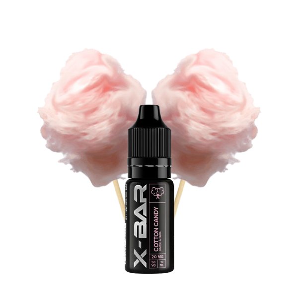 Cotton Candy Nic Salt 10ml - X-Bar