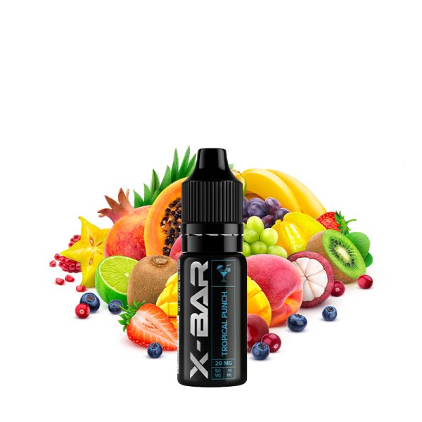 Tropical Punch Nic Salt 10ml - X-Bar