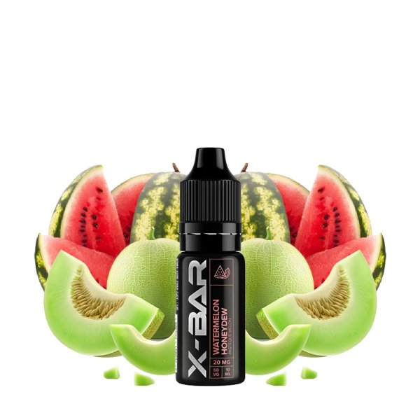 Watermelon Honeydew Nic Salt 10ml - X-Bar