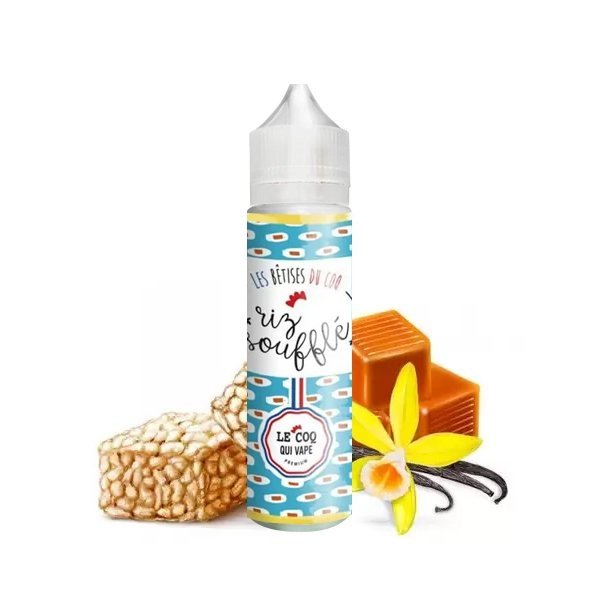 Riz Soufflé 0mg 50ml - Les Bêtises du Coq by Le Coq qui Vape