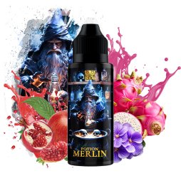 Potion Merlin (Violet/Dragon fruit/Pomegranate/Lemonade) 0mg 100ml - Tribal Force