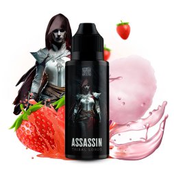 Assassin 0mg 100ml (Strawberry Cotton Candy) - Tribal Lords by Tribal Force