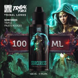 Sorceress 0mg 100ml (Triple Red Fruits) - Tribal Lords by Tribal Force