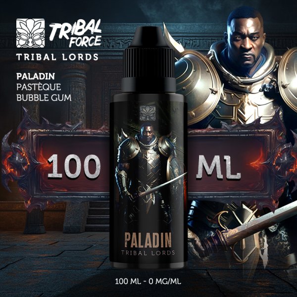 Paladin 0mg 100ml (Watermelon Bubblegum) - Tribal Lords by Tribal Force