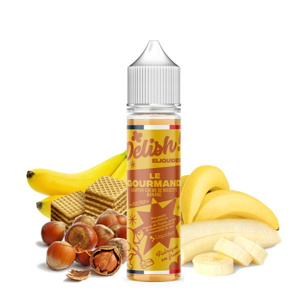 Le Gourmand 0mg 50ml - Delish by Liquideo