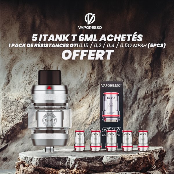 [Offer] 5+1 iTank T Discovery Offer - Vaporesso