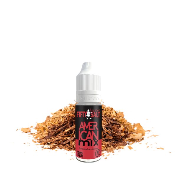 American Mix 10ml - Liquideo FIFTY SALT