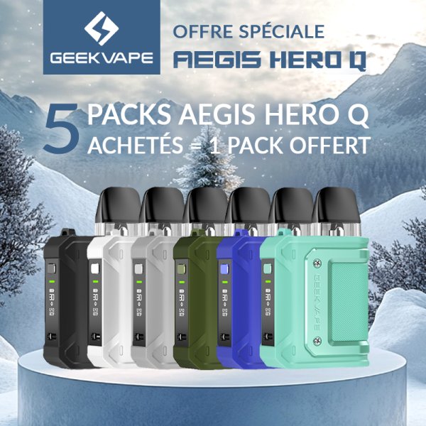 [Offer] 5+1 Aegis Hero Q - Geekvape