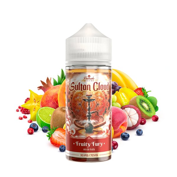 Fruity Fury 100ml - Sultan Cloud by Le French Liquide