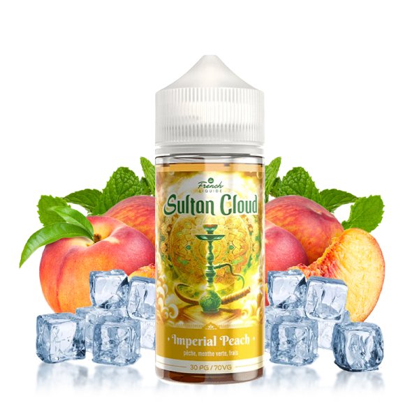 Imperial Peach 100ml - Sultan Cloud by Le French Liquide