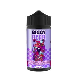 Red Fruits Pomegranate Wood Strawberry Acidulated 0mg 200ml - Biggy Bear