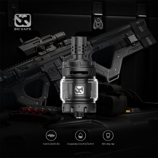 Precisio Sub-Ohm Blaster Matte Black Edition - BD Vape