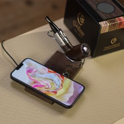 MagSafe Wireless Charging Station Walnut - Créavap