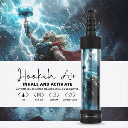 E-Chicha Portable Hookah Air 6ml 3200mAh Thunder God - Fumytech