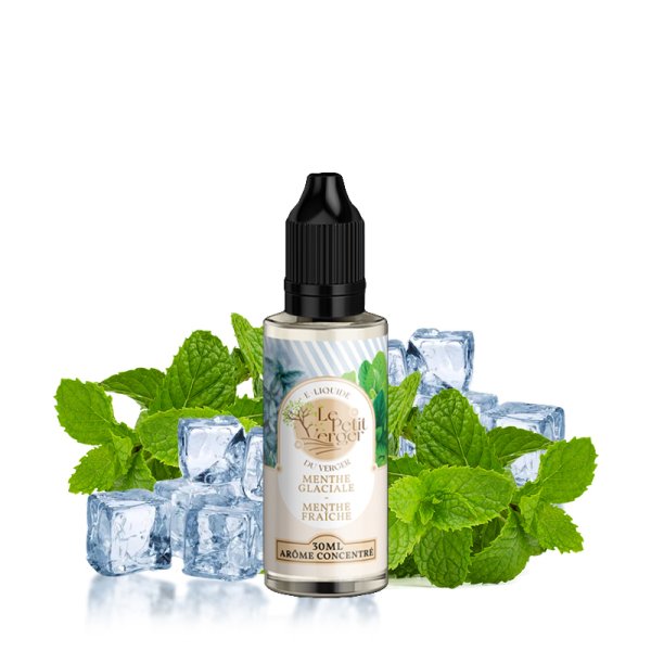 Concentré Menthe Glaciale Menthe Fraîche 30ml - Le Petit Verger by Savourea