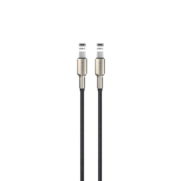 TYPE-C To TYPE-C PD 60W Charging Cable (1pcs) - Bubble Fish Zinc Series by DEVIA