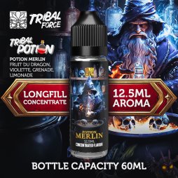 Long Fill (Arôme Concentré) Potion Merlin 12.5/60ml - Tribal Force