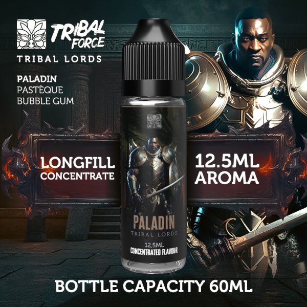 Long Fill Paladin 12.5/60ml - Tribal Lords by Tribal Force