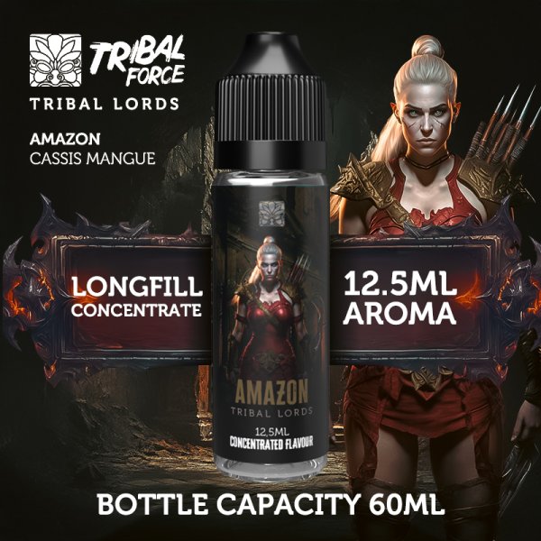 Long Fill (Arôme Concentré) Amazon 12.5/60ml - Tribal Lords by Tribal Force