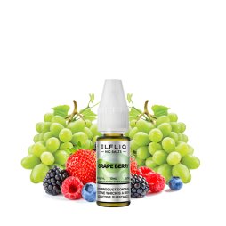 Grape Berry Nic Salt 10ml - Elfliq by Elfbar