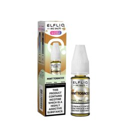 Mint Tobacco Nic Salt 10ml - Elfliq by Elfbar