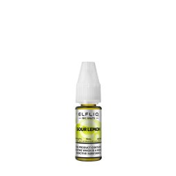 Sour Lemon Nic Salt 10ml - Elfliq by Elfbar