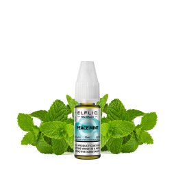 Peach Mint Nic Salt 10ml - Elfliq by Elfbar