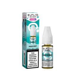 Peach Mint Nic Salt 10ml - Elfliq by Elfbar