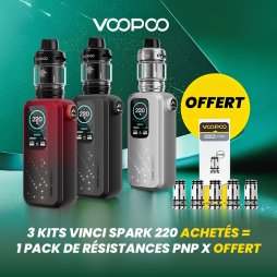 [Offer] 3+1 Kit Vinci Spark 220 - Voopoo