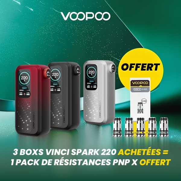 [Offer] 3+1 Box Vinci Spark 220 - Voopoo