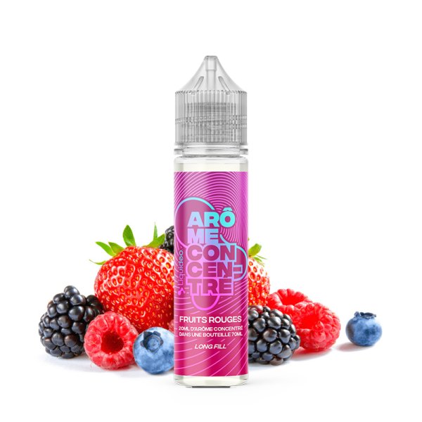 Long Fill Fruits Rouges (Arôme Concentré) 20/70ml - Liquideo