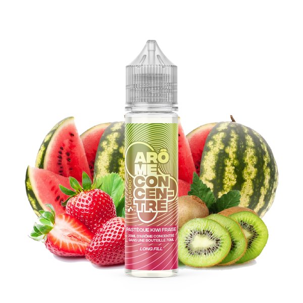 Long Fill Pastèque Kiwi Fraise (Arôme Concentré) 20/70ml - Liquideo