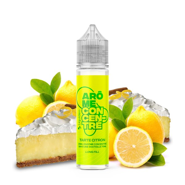 Long Fill Tarte Citron (Arôme Concentré) 20/70ml - Liquideo