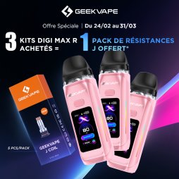 [Offer] 3+1 Pod Digi Max R + Coil J Series - Geekvape