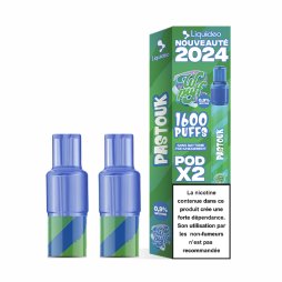 Prefilled Cartridges Pastouk (2pcs) - Wpuff 2.0 by Liquideo