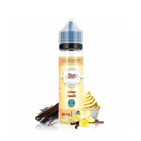 Crème Vanille 0mg 50ml - Tasty Collection by Liquidarom
