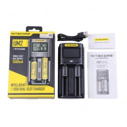 Chargeur UM2 Dual Slot 2A - Nitecore