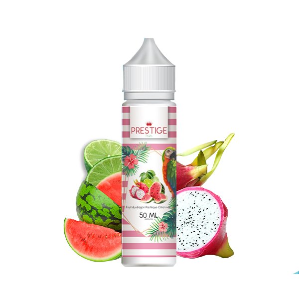 Fruits du Dragon, Pastèque, Citron Vert 0mg 50ml - Prestige Fruits