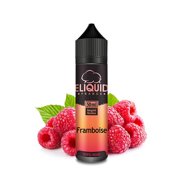 Framboise 0mg 50ml - Eliquid France