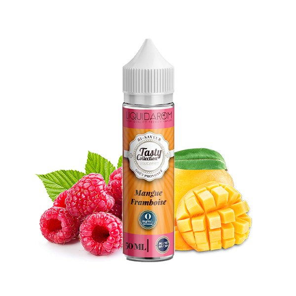 Mangue Framboise 0mg 50ml - Tasty Collection by Liquidarom[Destockage]