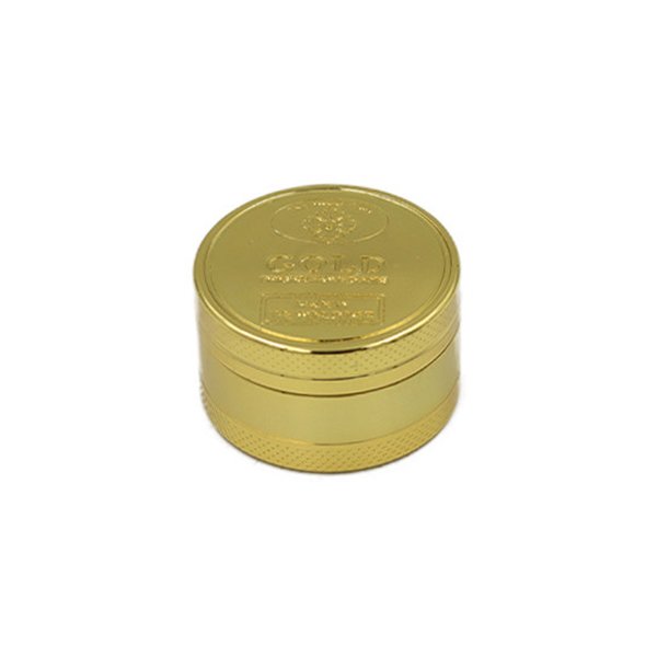 Grinder 3 étages 40mm Gold Coin Shape