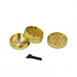 Grinder 3 étages 40mm Gold Coin Shape