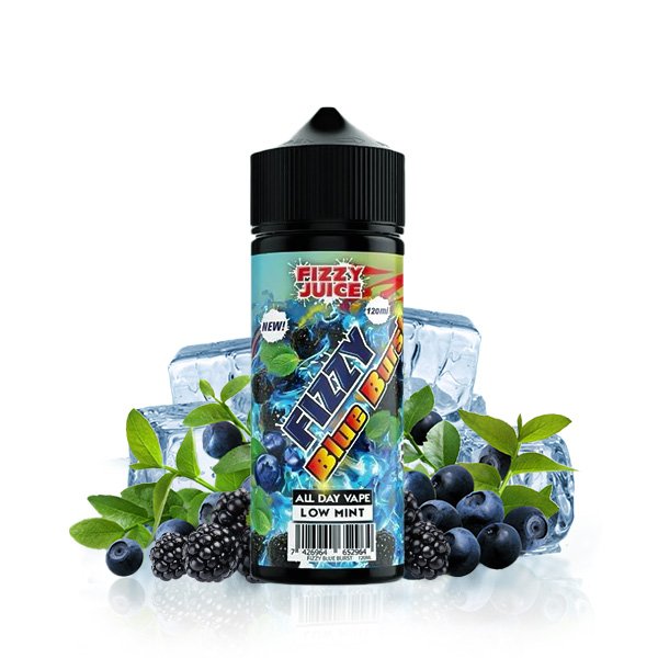 Blue Burst 0mg 100ml - Fizzy