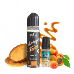 Abricot 0mg 50ml + 1 Booster Nicomax 20mg - Wonderful Tart by Le French Liquide