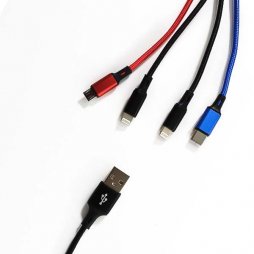 Cable USB Iphone 4 in 1